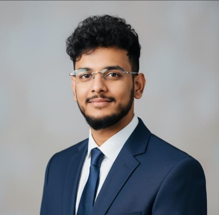 Portrait of Naresh Varma, Product Manager at Arokha